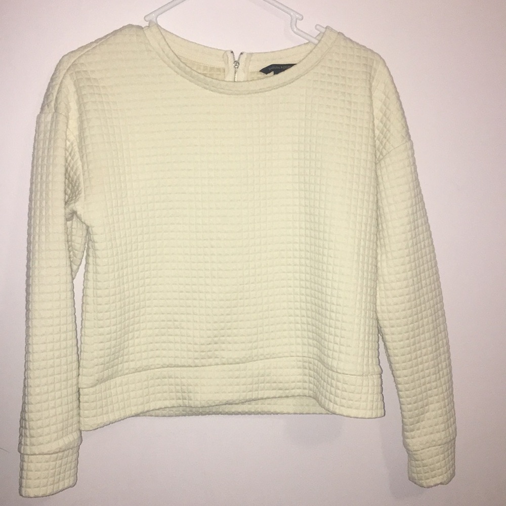 Banana Republic white/cream sweater